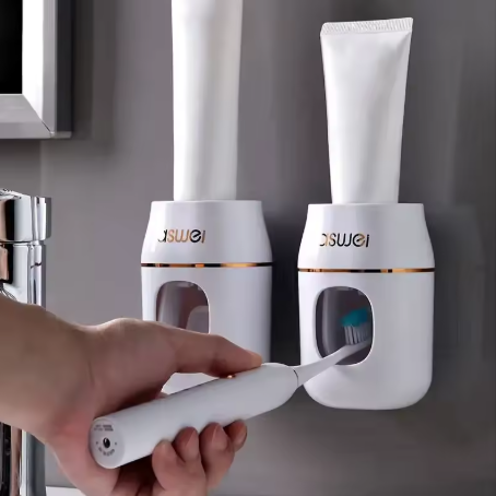 Hands-Free Automatic Toothpaste Dispenser (1 for $13.99 | 2 for $19.99)